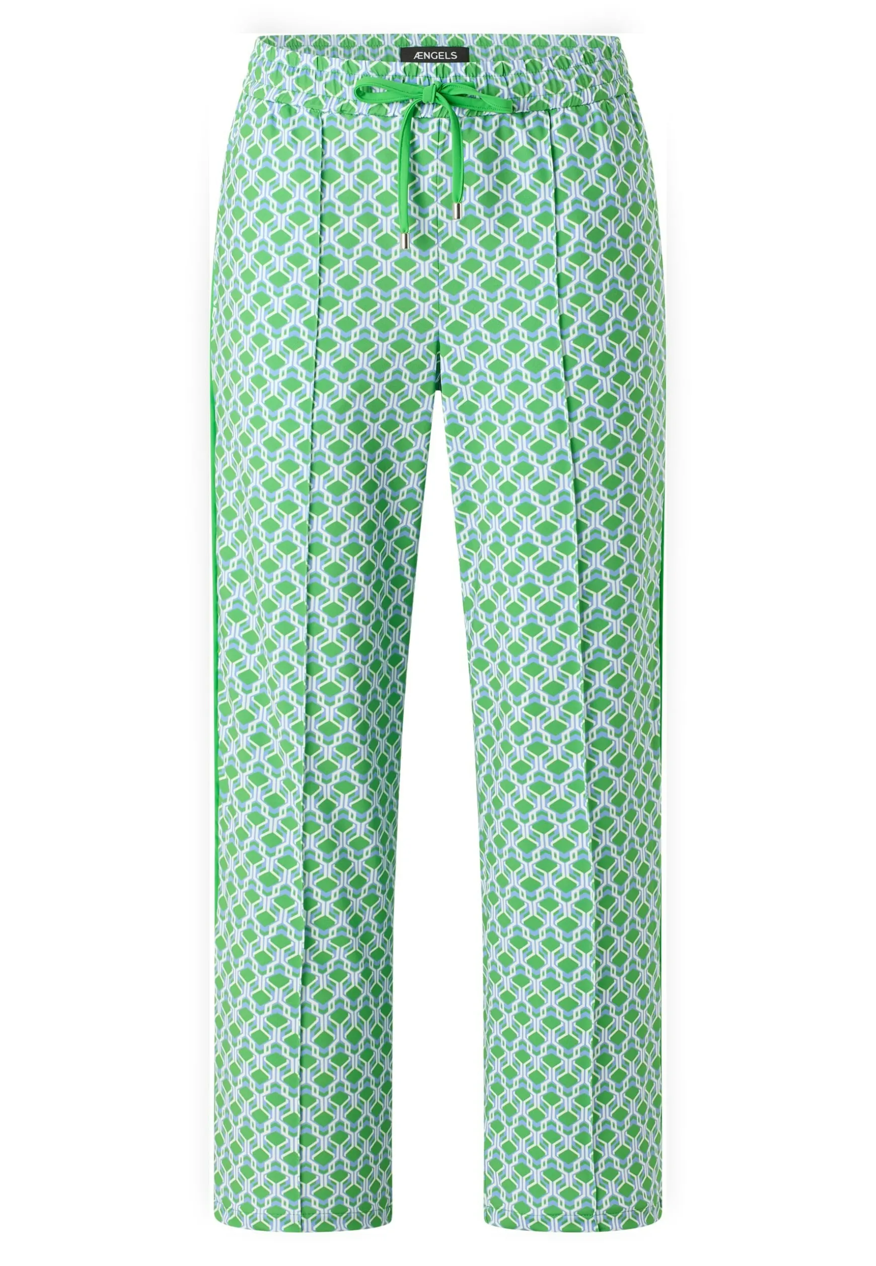 Pants Jogger Galon Culotte with retro print