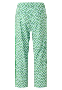 Pants Jogger Galon Culotte with retro print