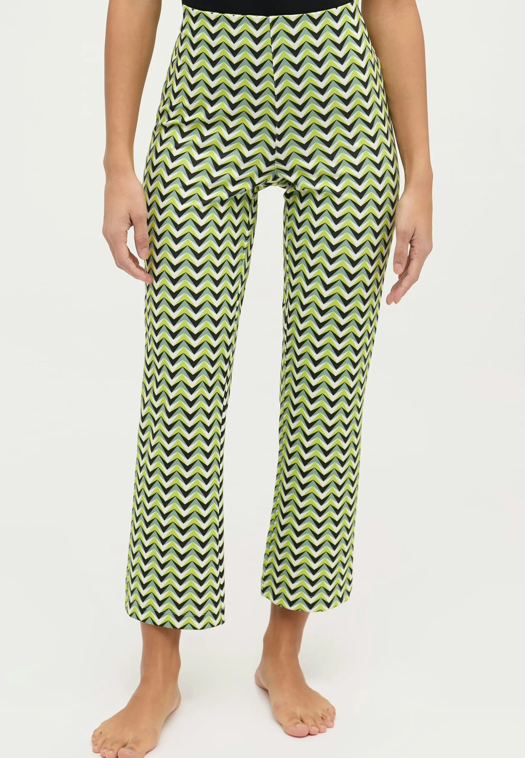 Pants Leni Crop Jump with retro print