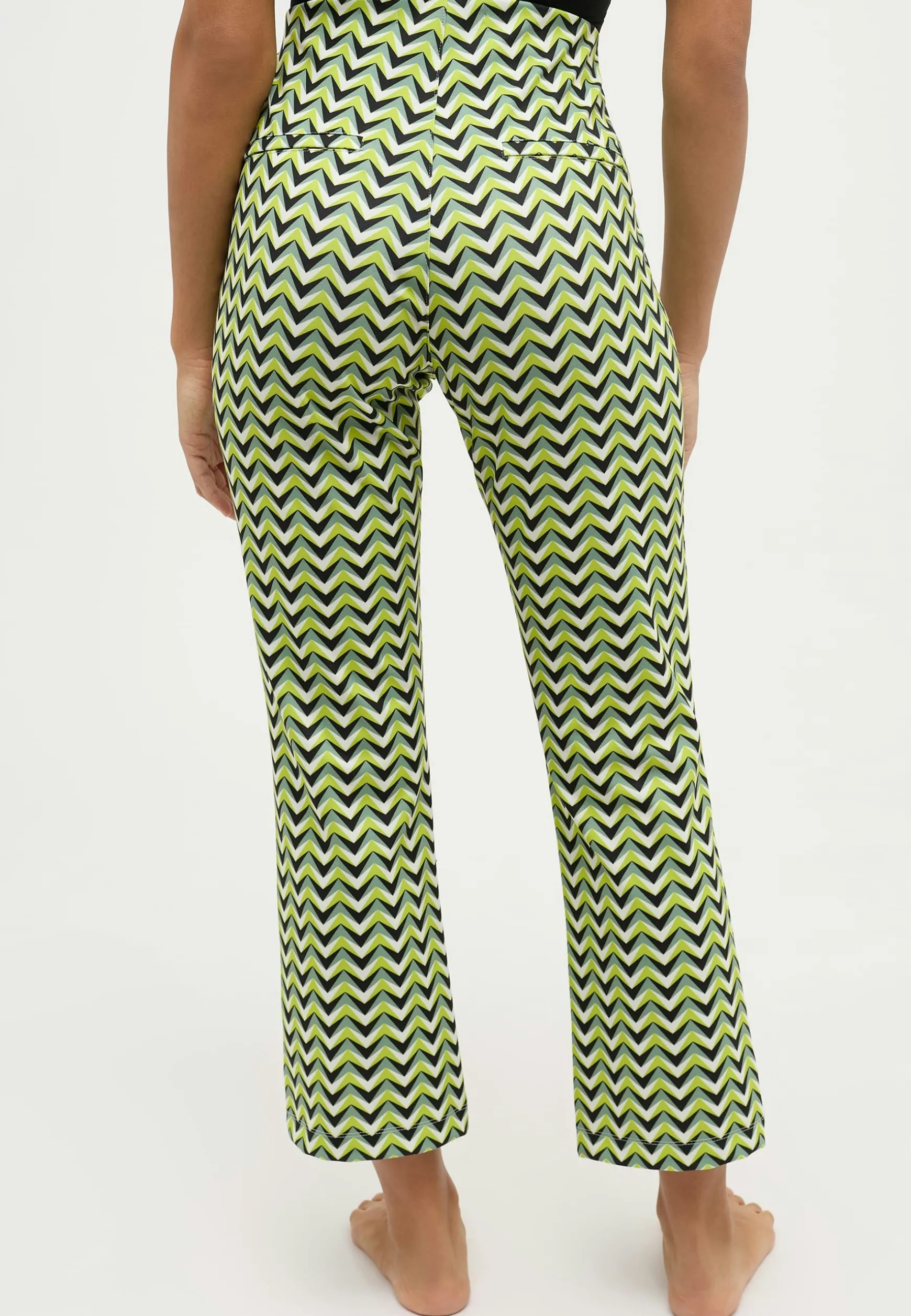 Pants Leni Crop Jump with retro print