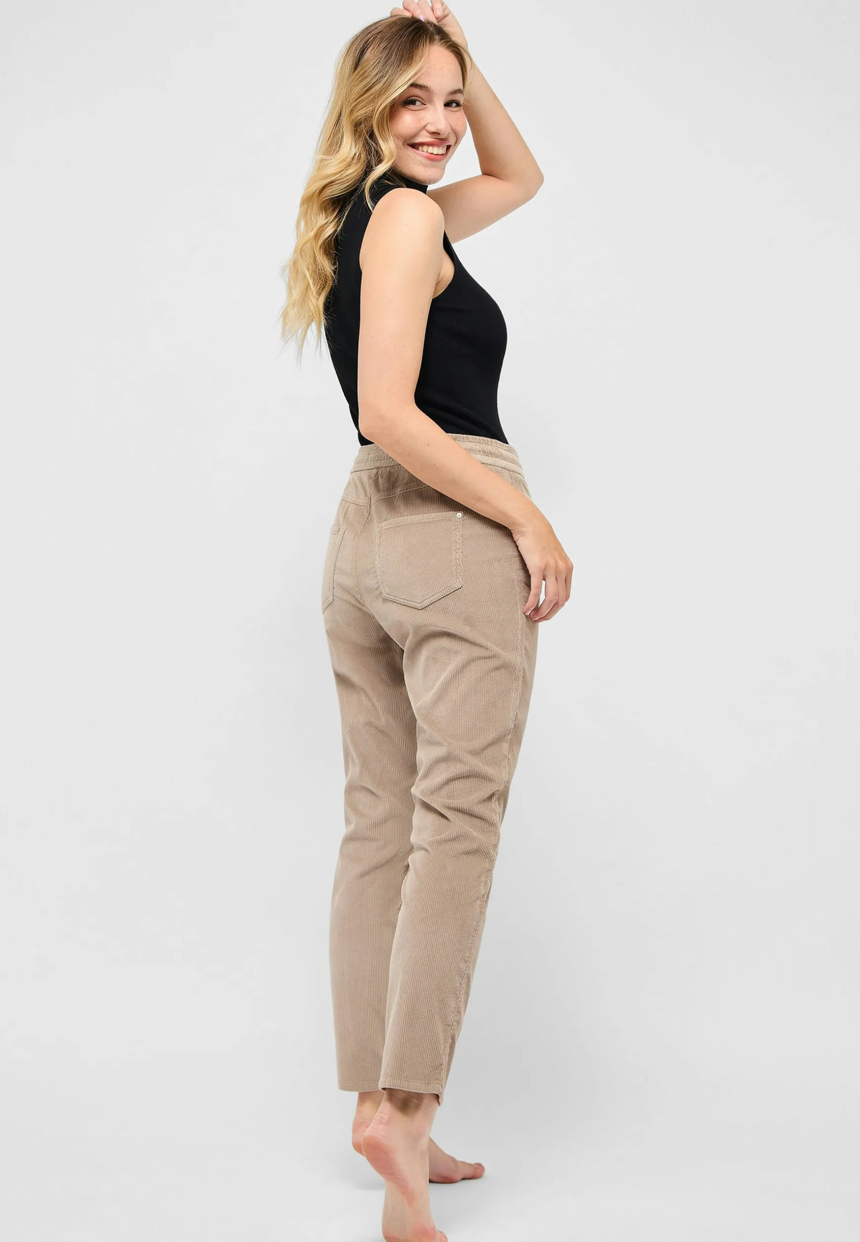 Pants Louisa Active with wide corduroy