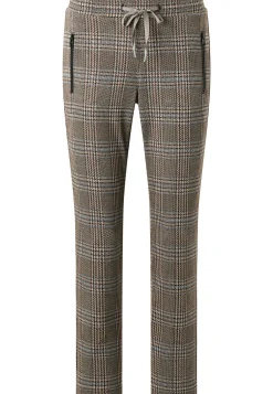 Pants Louisa Shape Zip with decorative zippers