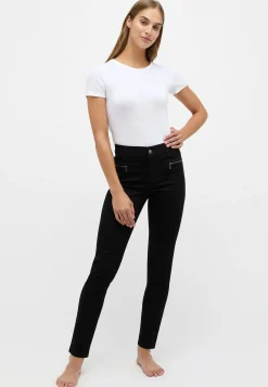Pants Malu Zip with clean super stretch denim