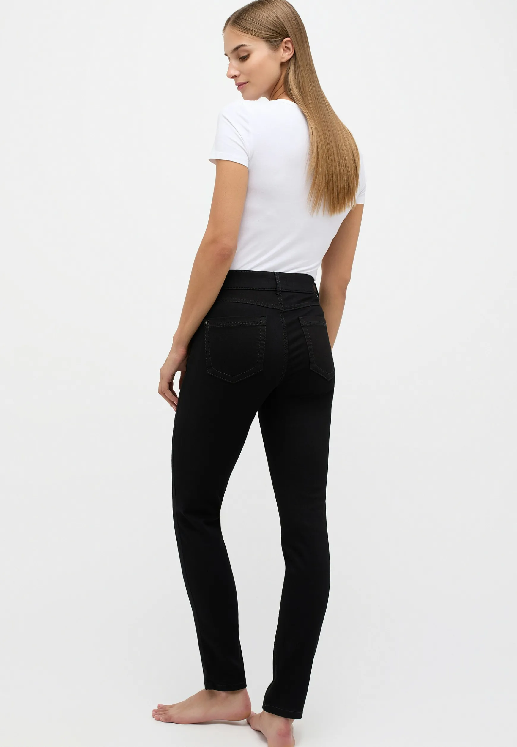 Pants Malu Zip with clean super stretch denim
