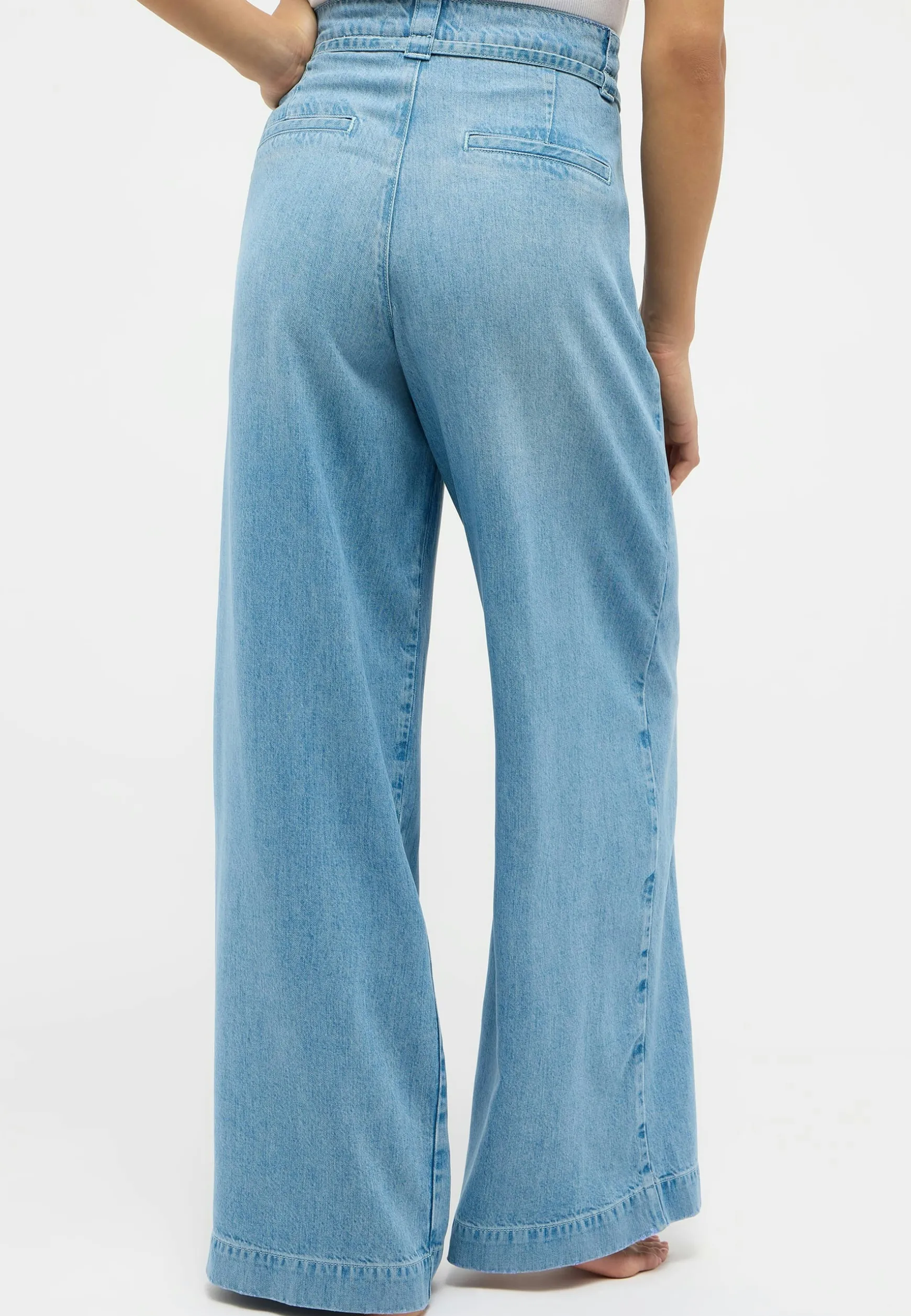 Pants New Wide Leg with belt