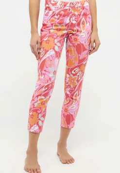 Pants Ornella with floral print