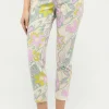 Pants Ornella with floral print