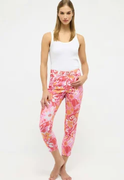 Pants Ornella with floral print