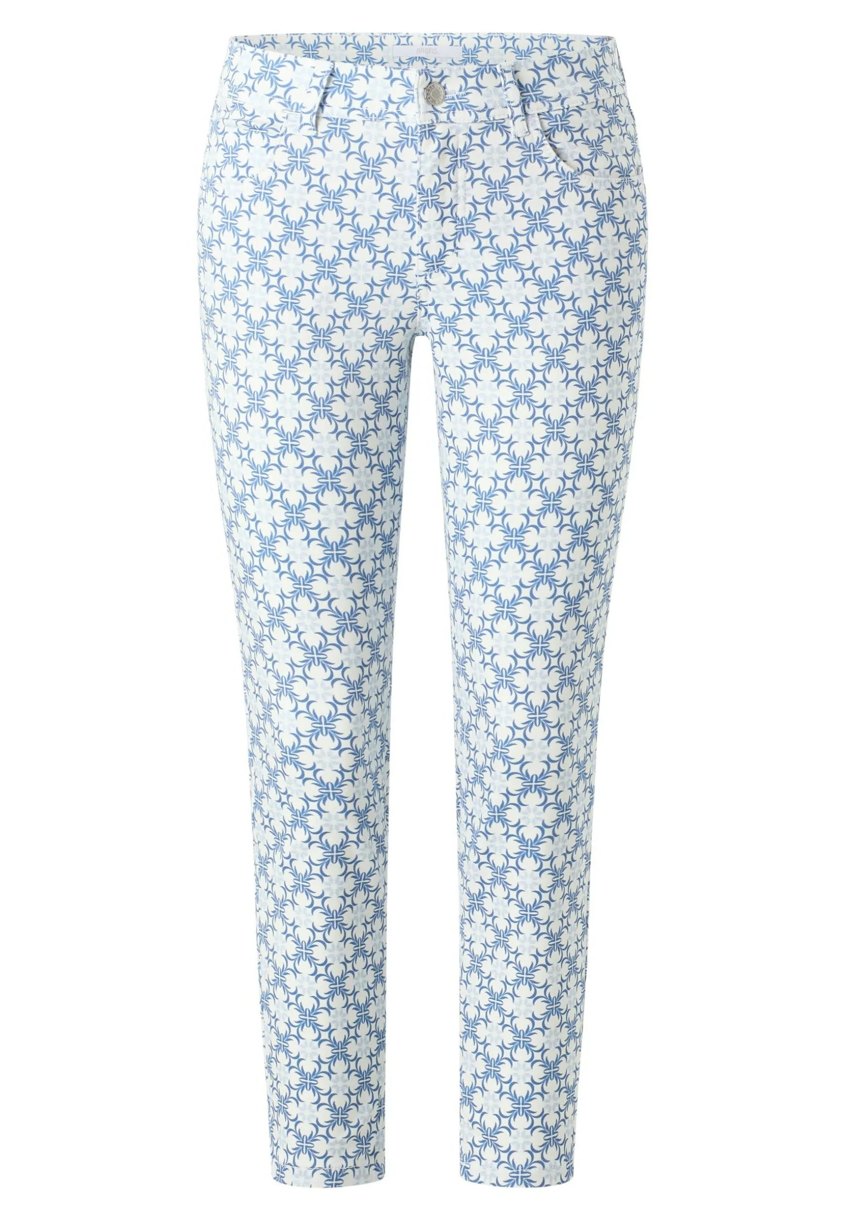 Pants Ornella with floral print
