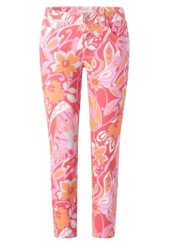 Pants Ornella with floral print