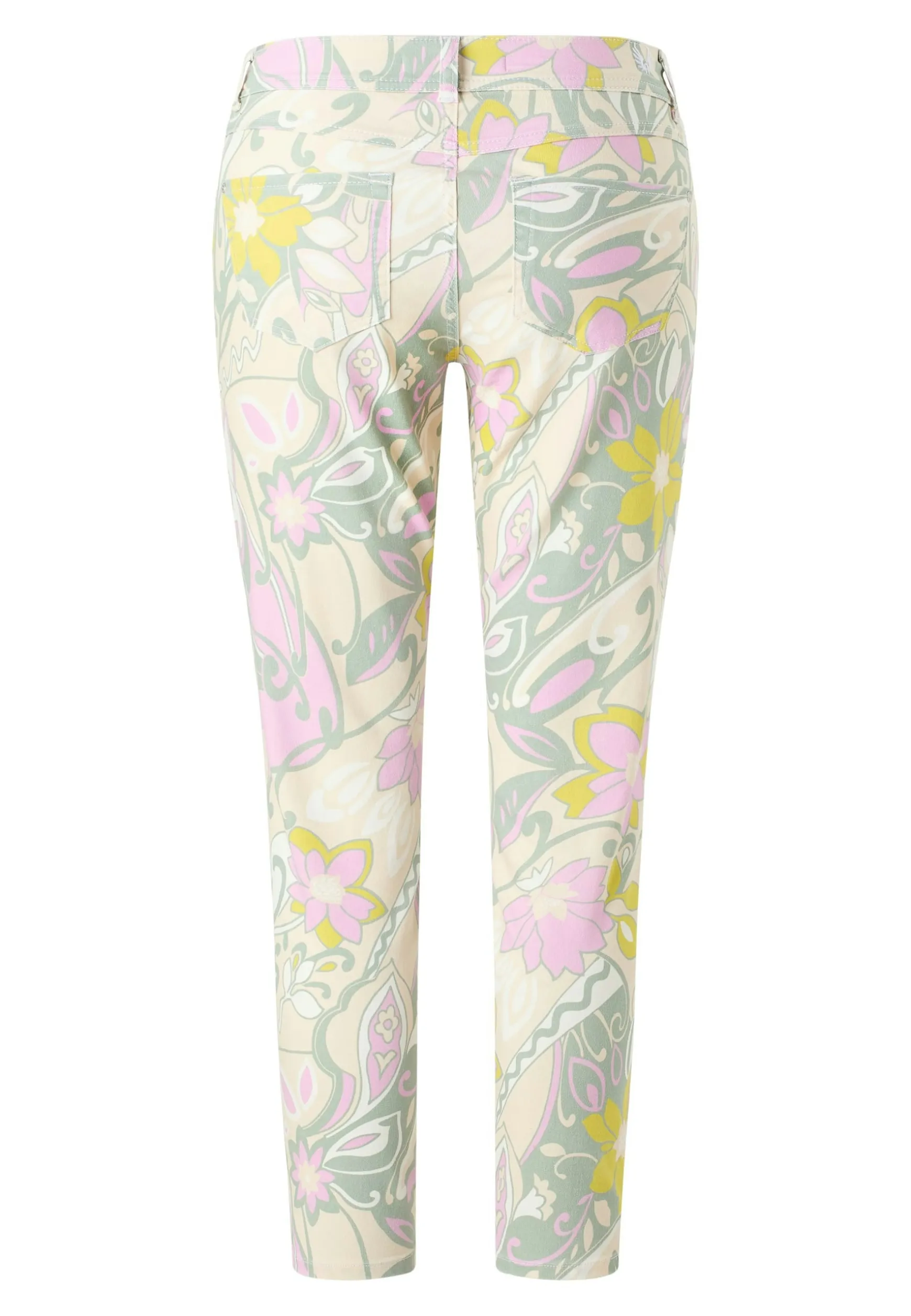 Pants Ornella with floral print