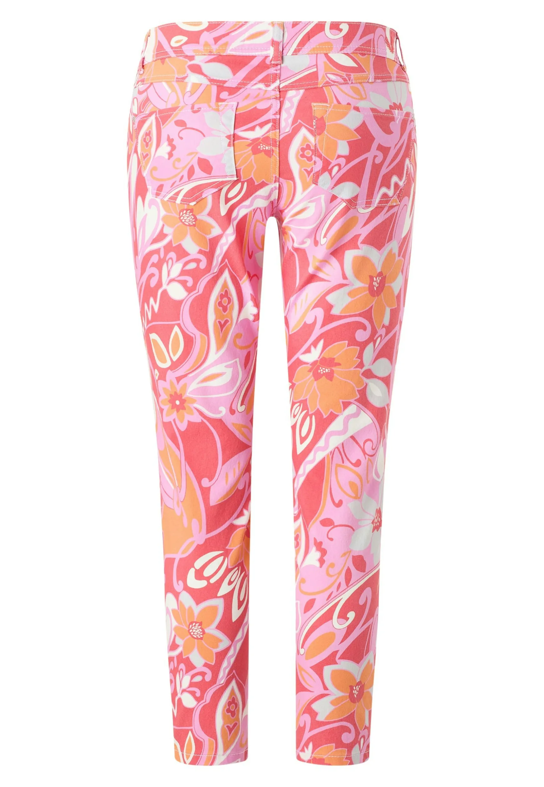 Pants Ornella with floral print
