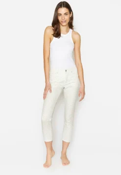 Pants Ornella with graphic print