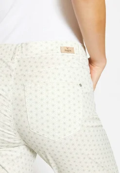 Pants Ornella with graphic print