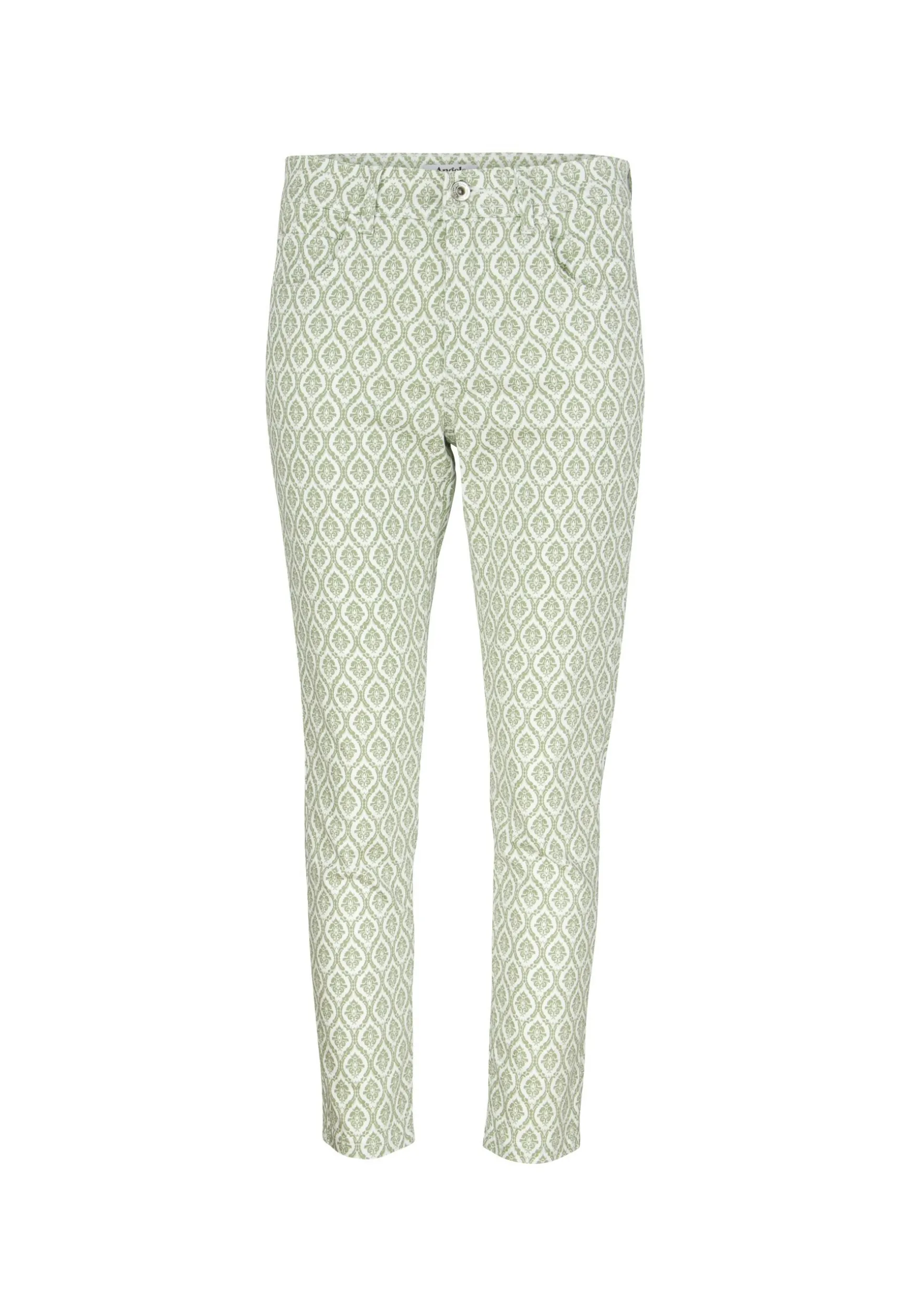 Pants Ornella with ornament print