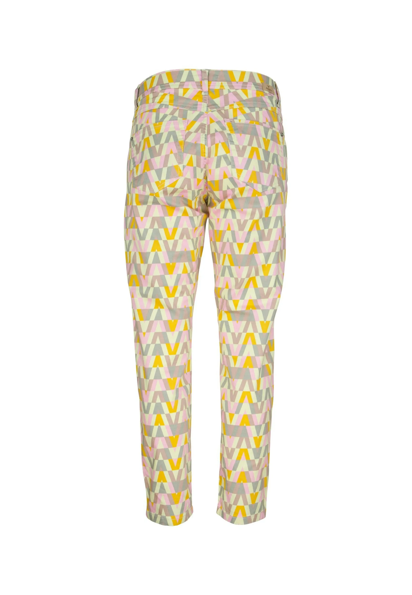 Pants Ornella with retro print