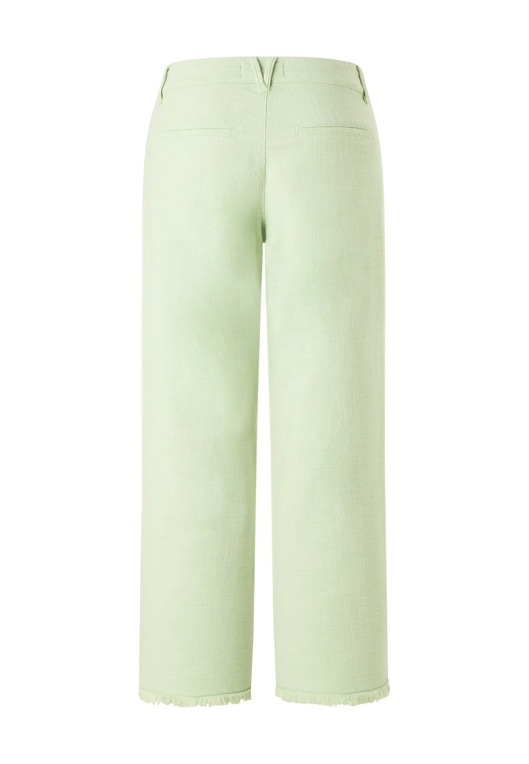 Pants Pocket Culotte with fringe hem