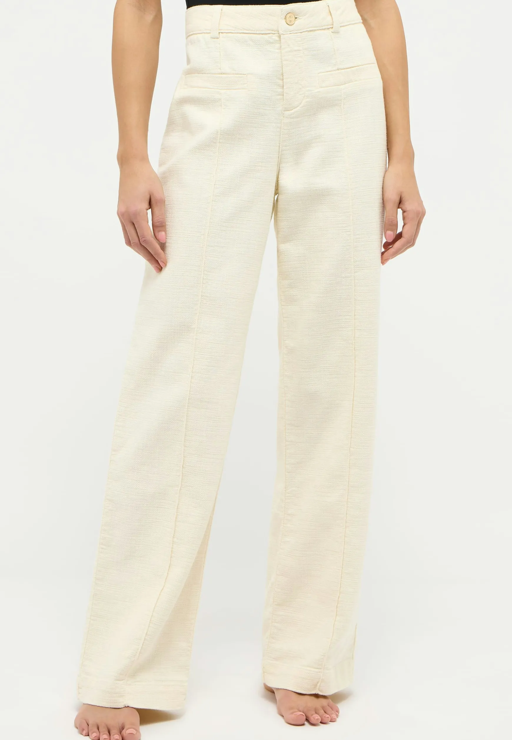 Pants Pocket Wide Legs with front seam