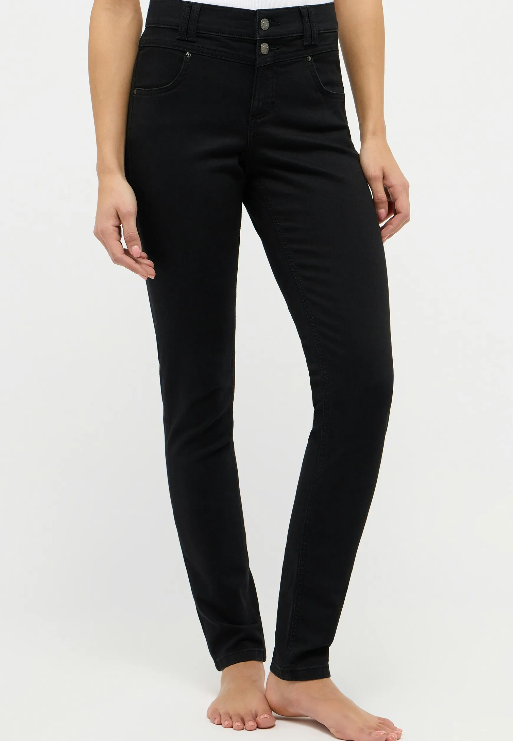 Skinny jeans Button with authentic denim