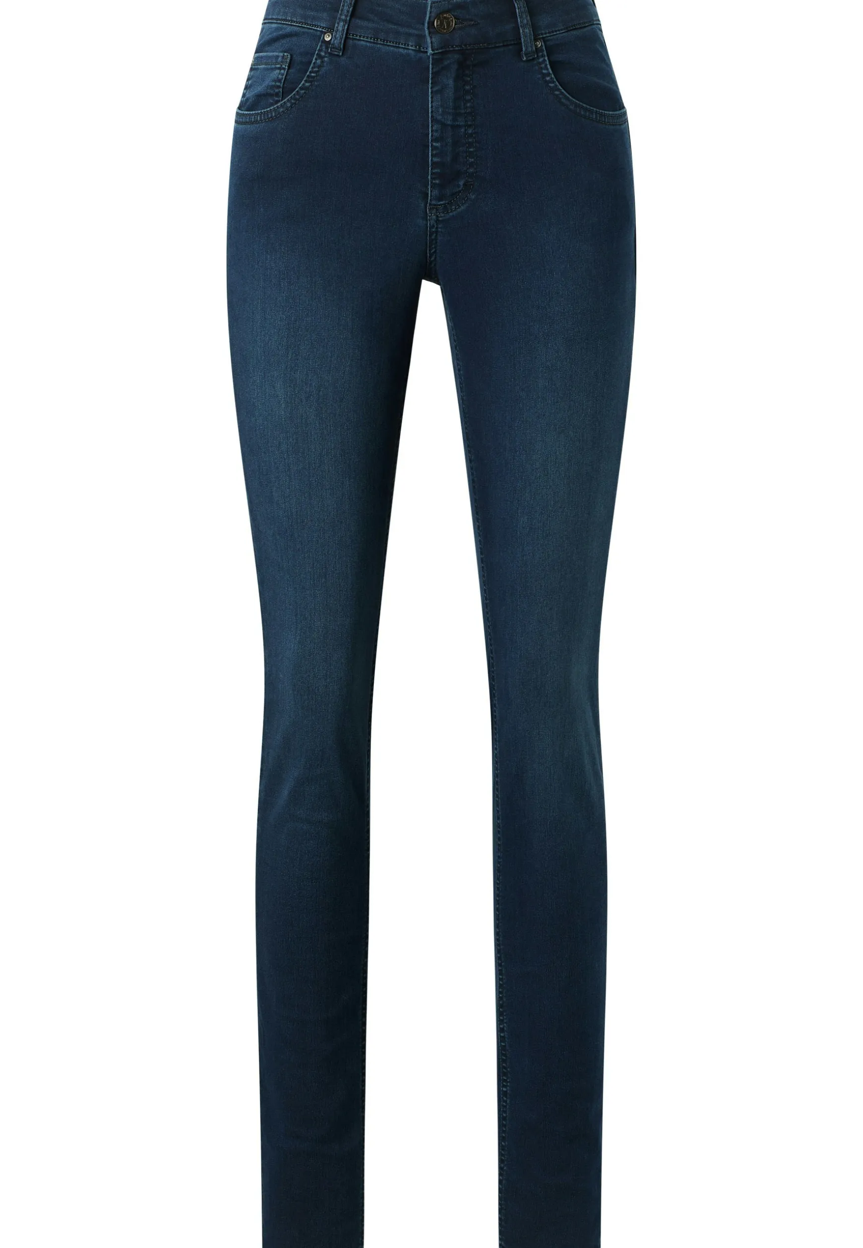 Skinny jeans with clean super stretch denim