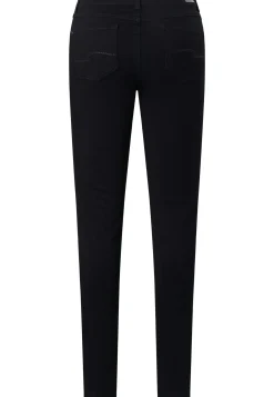 Skinny jeans with clean super stretch denim