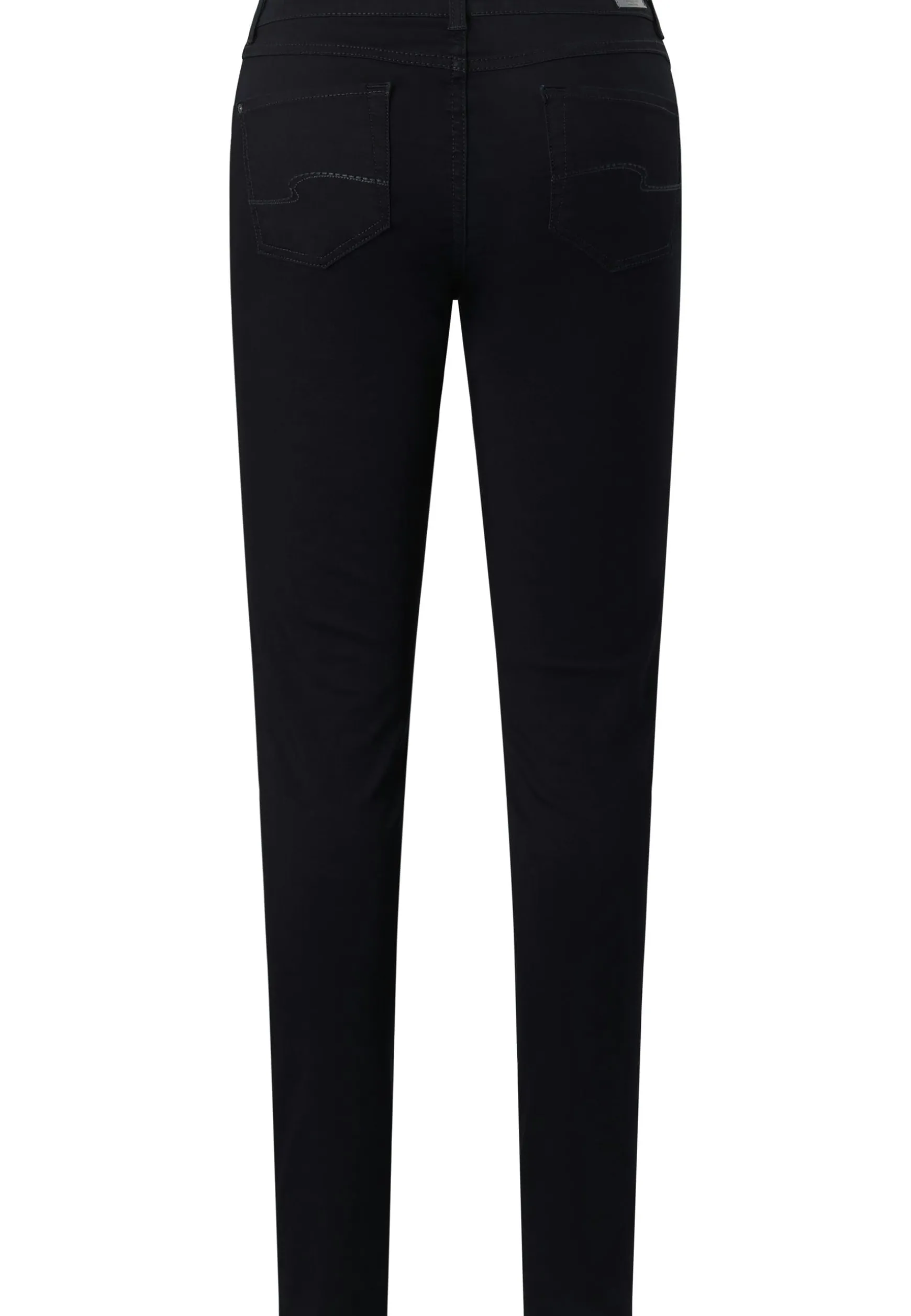 Skinny jeans with clean super stretch denim