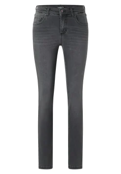 Skinny jeans with used wash