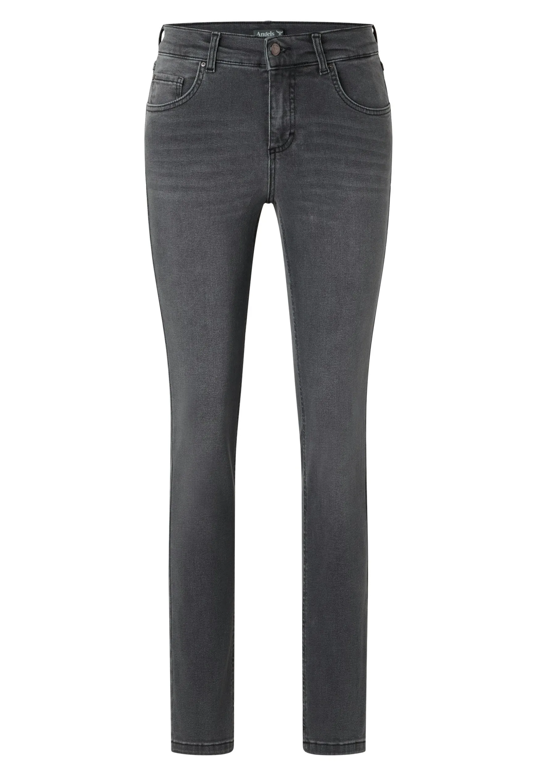 Skinny jeans with used wash