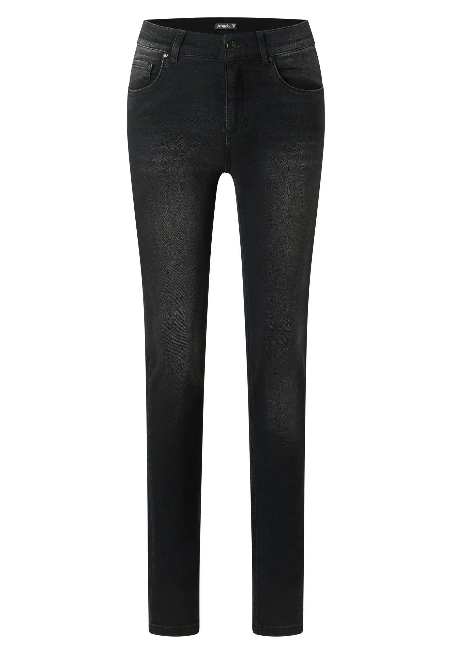 Skinny jeans with used wash