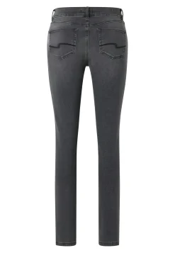 Skinny jeans with used wash