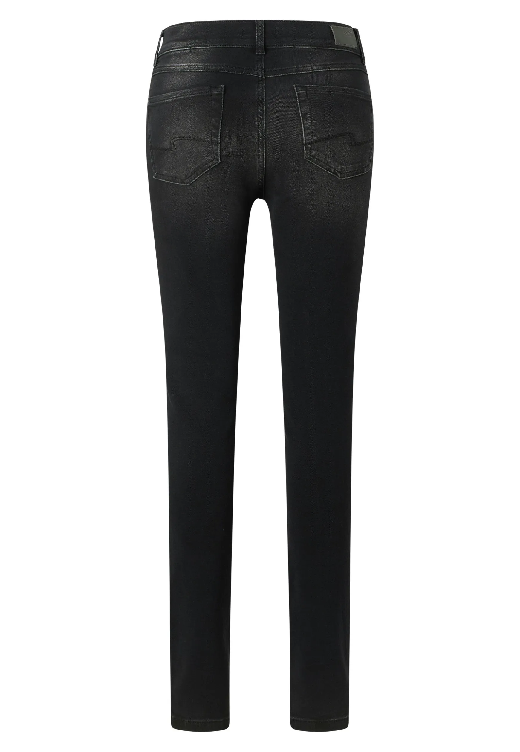 Skinny jeans with used wash
