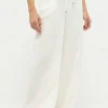 Solid-colored pants New Wide Leg