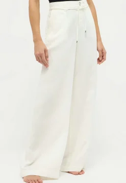 Solid-colored pants New Wide Leg