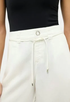 Solid-colored pants New Wide Leg