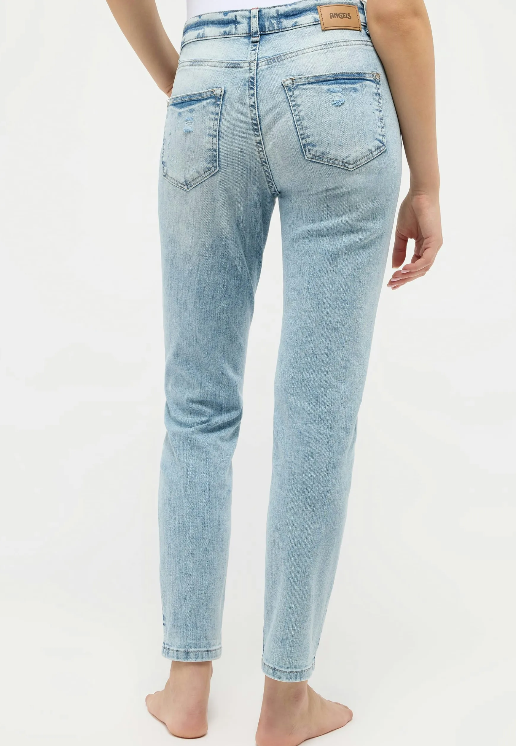 Straight jeans Darleen Destroy Tape