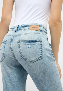 Straight jeans Darleen Destroy Tape