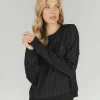 Sweater with fashionable pattern