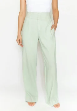 Wide-leg fabric pants Tessa